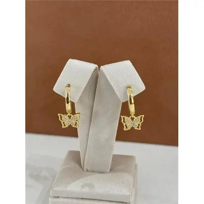 Brinco Banhado a Ouro