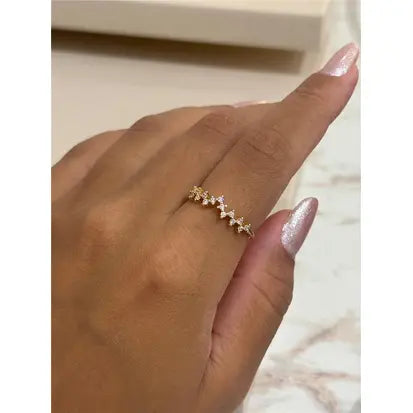 Anel Banhado a Ouro