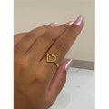 Anel Banhado a Ouro