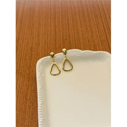 Brinco Folheado a Ouro