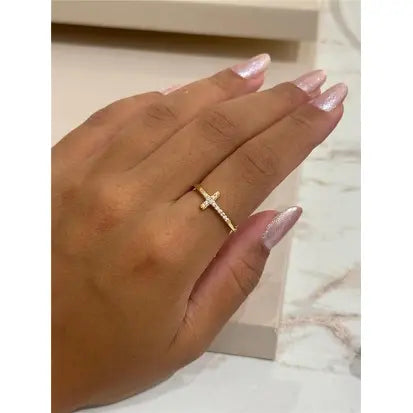 Anel Banhado a Ouro