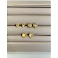Conjunto de Brincos Folheado a Ouro